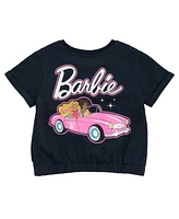 Barbie Toddler Girls T-Shirt and Crop Top Shorts Outfit Set