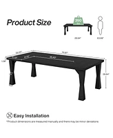 Tribesigns Executive Desk, 71" W x 35" D Large Office Desk, Modern Computer Desk Conference Table Meeting Room Table, Business Furniture for Home Offi