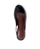 Bernardo Adell Peep Toe Pump