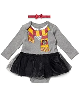 Harry Potter Hermione Baby Girls Dress and Headband Newborn to Infant