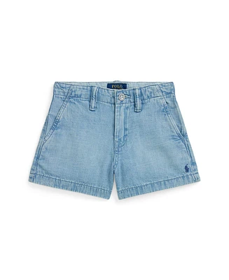 Polo Ralph Lauren Toddler and Little Girls Denim Shorts