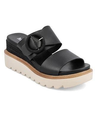 Mia Women's Orla Slip-On Wedge Sandals