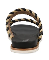 Mia Women's Vella Slide Round Toe Sandals