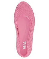 Mia Women's Gelina Jelly Ballet Slip-On Flats