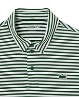 Lacoste Men's Short Sleeve Striped Performance Polo Shirt