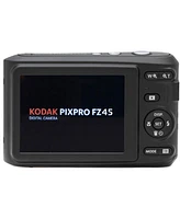 Kodak Pixpro FZ45 Friendly Zoom 16MP Full Hd Digital Camera, Black