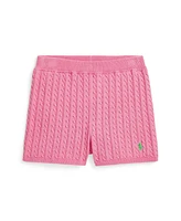 Polo Ralph Lauren Big Girls Mini-Cable Shorts