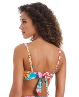Bar Iii Women's Beachside Boheme O-Ring Bikini Top, Exclusively at Macy's