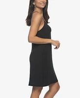 Felina Women's Elysees Sleeveless Satin V-Neck Chemise