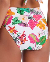 Bar Iii Women's Bermuda Babe Printed V-Waist Bikini Bottoms, Exclusively at Macy's