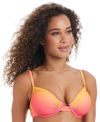 Bar Iii Women's Day Club Ombre Underwire Bikini Top, Exclusively at Macy's