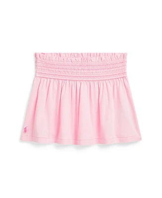 Polo Ralph Lauren Toddler and Little Girls Smocked Jersey Skirt