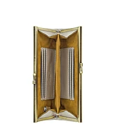Patricia Nash Boxed Effie Frame Kisslock Wallet