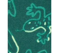 Carter's Toddler Boys Lizard Pajamas, 4 Piece Set