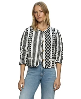 Sanctuary Women's Crafted Coco Quilted Button-Front Jacket