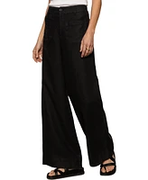 Sanctuary Women's The Linen Marine Wide-Leg Pants