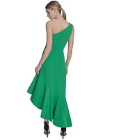 Eliza J Women's Asymmetrical One-Shoulder Dress