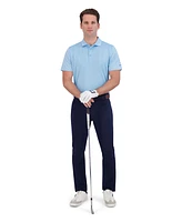 Ben Sherman Men's Golf Tonal Diamond Jacquard Sports Fit Polo Shirt