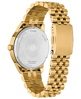 Citizen Men's Classic Rolan Gold-Tone Stainless Steel Bracelet Watch 40.5mm