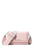 Michael Michael Kors Jet Set Mini Phone Webbing Nylon Crossbody