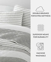 ienjoy Home Summer Stripes Reversible -Pc. Quilt Set