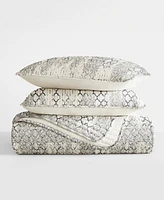 ienjoy Home Distressed Aztec Reversible -Pc. Quilt Set