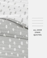 ienjoy Home Painted Dots Reversible -Pc. Quilt Set
