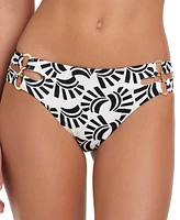 Red Carter Women's Cutout Hipster Bikini Bottoms