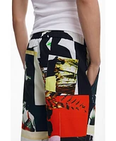 Desigual Men's Trousers designed by Mr. Christian Lacroix
