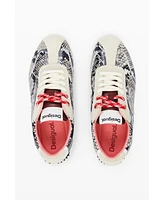 Desigual Women's Snake print sneakers