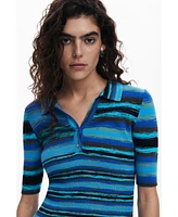 Desigual Women's Striped knit T-shirt