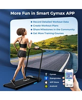3 in 1 Folding Treadmill with Remote Control and Led Display