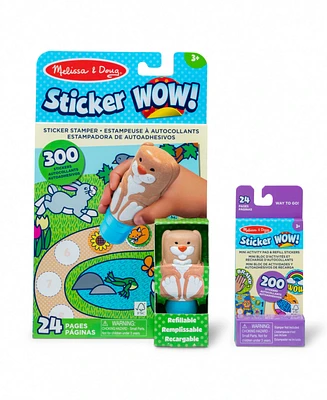 Melissa and Doug Sticker Wow Bunny Bundle