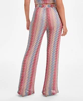 Guess Women's Fearne Knit Wide-Leg Pants