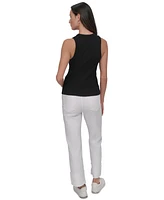 Dkny Jeans Women's Crewneck Tank - Blk