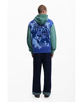 Desigual Men's Marvel zip-up sweatshirt
