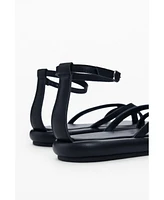 Desigual Women's Ankle strap flat sandal