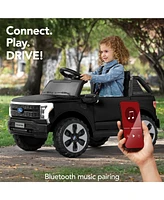 Best Choice Products Kids 12V Ride On Car Officially Licensed Ford Lightning Truck w/ Remote