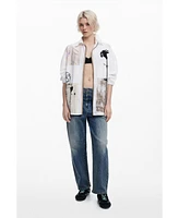 Desigual Women's Shirt designed by Mr. Christian Lacroix