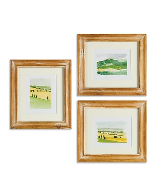Italian Landscape Prints, Set Of 3