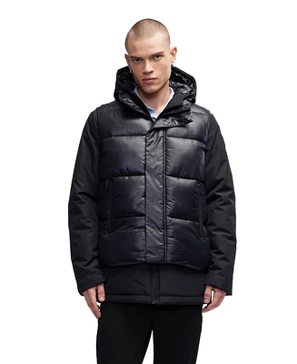 Pajar Men's Kiet 3 1 Padded Jacket with Inner Removable Lightweight Vest