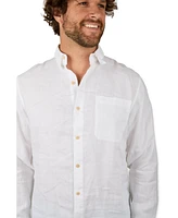 Kenny Flowers Men's Long Sleeve Linen Shirt