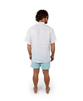 Kenny Flowers Men's Short Sleeve Linen Shirt