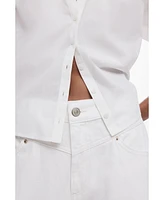Desigual Women's Wide Leg Basic Jeans
