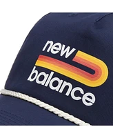 New Balance Men's Dna Logo Grandpa Graphic Hat-White