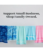 Linery & Co. 100% Cotton Jacquard 2 Pack Summer Beach Towels