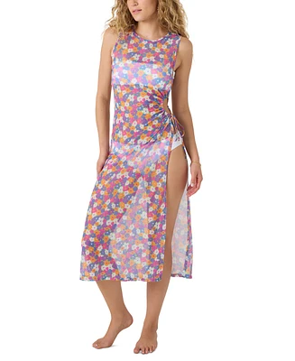 Roxy Juniors' California Dreamin Mesh Tank Cover-Up Dress