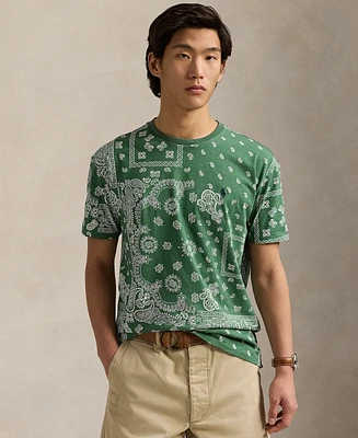 Polo Ralph Lauren Men's Classic-Fit Bandanna Jersey T-Shirt