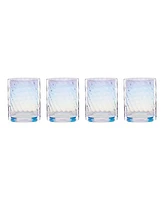 Lenox Tuscany Classics Iridescent Double Old Fashioned Glasses, Set of 4