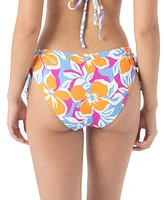 Roxy Juniors' Topanga Canyon Lace-Up Hipster Bikini Bottoms